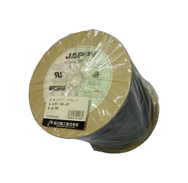 Яジャッピー/JAPPY【SF-6U-JP (100m巻)】SFチューブ 難燃品(グレー)