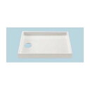 INAX/LIXIL 洗濯機パン【PF-8064AL/FW1-BL】ホワイト 左排水 800×640×82 BL認定品〔IE〕