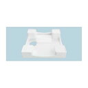 INAX/LIXIL 洗濯機パン【PF-H6464AC/W】ホワイト 640×640×120〔IE〕