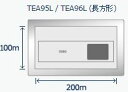 ◆在庫有り！台数限定！ミナミサワ【FM6TW2-S】(TOTO TEA95L/96L用) フラッシュマン 壁埋め込み改装用小便器センサー 電池タイプ 2