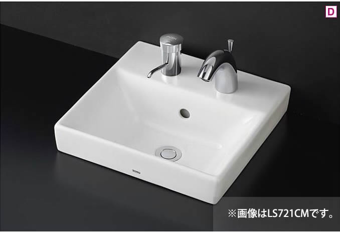TOTO 洗面器 LS722C カウンター式洗面器 ベッセル式 ※洗面器のみ