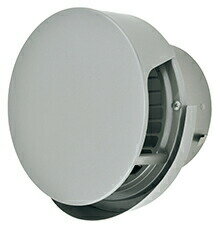 MELAT/メルコエアテック 換気部材【AT-125TCGSJD5】外壁用(ステンレス製) 丸形防風板付ベントキャップ(..