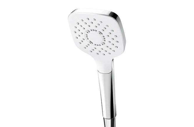 CERA/セラ 洗面・手洗【CET8004】セラオリジナルコレクション ハンドシャワーヘッド クロム＆ホワイト..