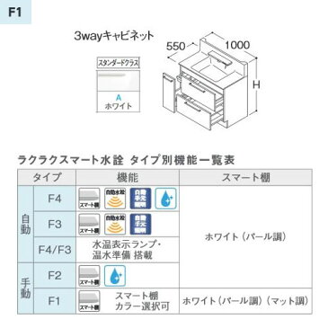 ###TOTO オクターブ 洗面化粧台【LDSFA100CDRDN1A】スタンダード 3Wayキャビネットタイプ カウンター高さ850 間口1000mm