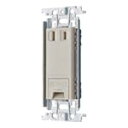 パナソニック 配線器具【WTF133139F】コスモシリーズワイド21 埋込アースターミナル付コンセント(金属枠付) ベージュ