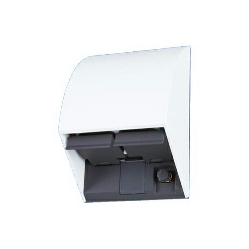 パナソニック 配線器具【WK4672W】スマートデザインシリーズ スマート接地防水ダブルコンセント (平刃型・アースターミナル付) ホワイト