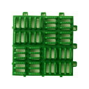 ####u.ミヅシマ工業 【420-0300】クロスラインマットエース 本体 グリーン 150×150mm