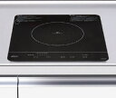 ###onedo/ワンド(旧マイセット) 調理器具【SIH-BH113A】1口IHクッキングヒーター 100Vタイプ〔GB〕