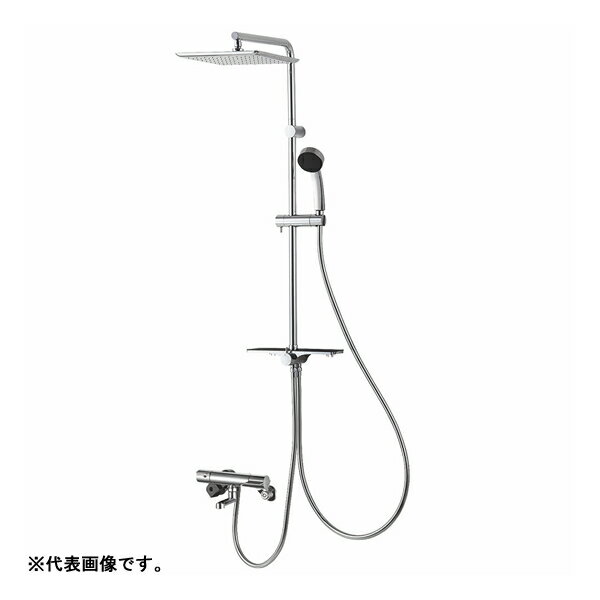 ‡‡‡三栄水栓/SANEI 水栓金具【SK18CK-2S2】サーモシャワー混合栓 URBANTOWER クロム 寒冷地用〔FA〕