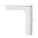 ###≧三栄水栓/SANEI 水栓金具【K4732PJK-1T-MWP】マットホワイト シングルワンホール洗面混合栓 ポップアップあり YORI SUTTO 寒...
