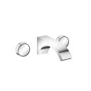 ###リラインス 【36712811-00(190mm)+11187811-00(x2)(インサート)+3570097090(埋込部)】壁埋込型2バルブ洗面用混...