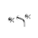###リラインス 【36707892-00(160mm)+3570097090(埋込部)】壁埋込型2バルブ洗面用混合栓 ドンブラハ TARA.(タラリファイン)...