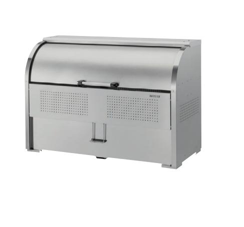 ●u.ダイケン【CKS-1607H】ゴミ収集庫 ステンレスタイプ クリーンストッカー CKS-H型 非接触開閉仕様 奥行750mm 容量1000L 受注約2週