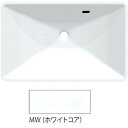 ###三栄水栓/SANEI【HW20-MW】ホワイトコア ボウル一体型洗面カウンター 受注生産〔FA〕