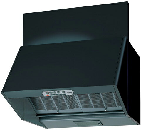 ◆在庫有り！東芝(日本キヤリア) レンジフードファン【VFR-64LJB(K)】カラー：ブラック 深形三分割構造..