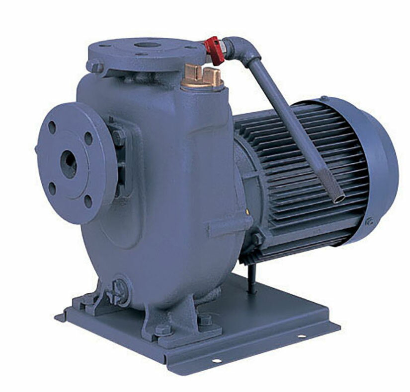 ●エバラ/荏原【65FQD63.7B】自吸ポンプ FQD型 三相 60Hz〔GA〕