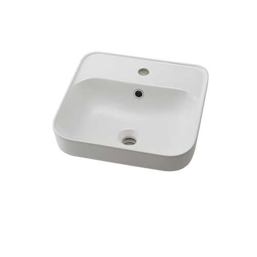 ###カクダイ【#CL-8774AC】角型洗面器〔GB〕