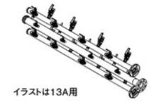 ###♪パーパス 給湯器 部材【MDK-WB81-50CN】12A・13A 両側8台用配管セット ###♪パーパス 給湯器 部材【MDK-WB81-50CN】12A・13A 両側8台用配管セット