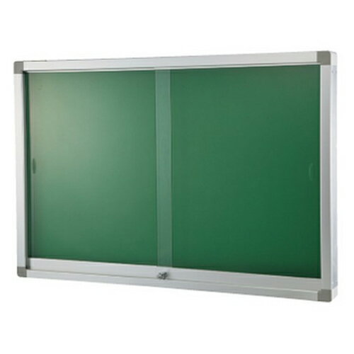 ▲●u.神栄ホームクリエイト【SK-2090】引戸：透明アクリル・掲示板：レザー アルミ掲示板(壁付・防滴型) シリンダー錠 受注生産