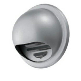 ####u.神栄ホームクリエイト【SK-SGF100D-SLC】換気口部品 丸型フード付ガラリ(防火ダンパー付) ステンレス網付 ステンレス シルバーメタリック