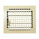 ####u.神栄ホームクリエイト【SMR-1D-250x300】換気口部品 角型レジスター(防火ダンパー付) 上下レバー式 鋼板製 クリーム
