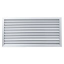 ####u.神栄ホームクリエイト【SK-DA-150x300】換気口部品 扉用ガラリ アルミ シルバー