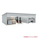 「追加棟のみの購入は不可」 ###u.イナバ物置/稲葉製作所 ガレージ【GRN-3662JL】SG スノーグレー GRN ガレーディア 一般型 高基礎 追加棟 注2週(4)
