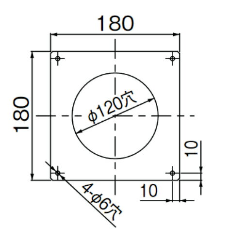 ※商品画像は代表型番のイメージです。型番通りのお手配になります。（色・形）等、確認の上ご注文下さい。 PST-KC12-18X18ケシヨウイタ 取り替えの際、現場でPSの扉穴がずれた場合に隠すための化粧板 付属部品：ドリルねじ（Φ4×13）4個