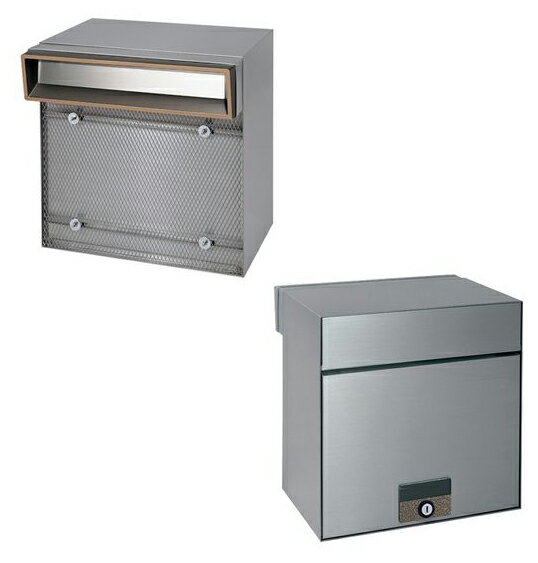 ###u.田島メタルワーク【MX-303A(B)(シリンダー錠)】ブロンズブラウン 戸建郵便受 埋め込み専用 屋外・前入後出 壁貫通 アルミダイキャスト 受注生産