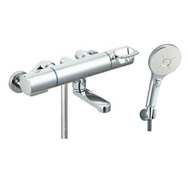 INAX/LIXIL 【BF-KA147TSMM】サーモスタット付シャワーバス水栓 洗い場専用 クロマーレS エコアクアス..