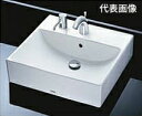 ###TOTO カウンター式洗面器【L710CM】(洗面器のみ) 角形洗面器 (水石けん用) ベッセル式〔GE〕
