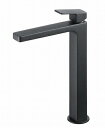 CERA/セラ 水栓金具【ZU0694R-N1】エンボスドマットブラック 湯水混合栓(引棒なし) ジングル〔EI〕