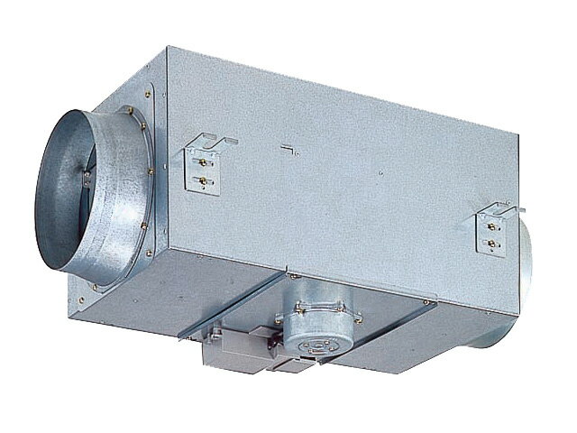 パナソニック 中間ダクトファン【FY-25DZ4】標準形・排気〈強-弱〉 風圧式シャッター 鋼板製(羽根：樹脂製) 〔IB〕