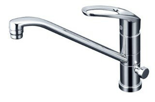 KVK 水栓金具【KM5041CT】シングルレバー式混合栓〔HB〕