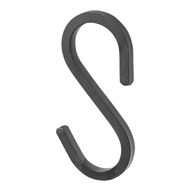 π三栄水栓/SANEI アクセサリー【W8827-D】(ブラック) アイアンS字フック〔FA〕