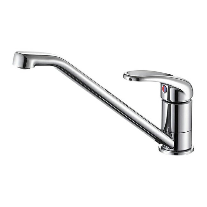 π三栄水栓/SANEI 水栓金具【K87111EJV-80D-13】シングルワンホール混合栓〔FA〕