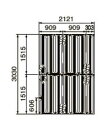 ####コロナ【SUP-A3021HC】床暖房用フロアマット 3,030×2,121×12mm〔FA〕