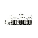 ####コロナ【SUP-0627HS】床暖房用フロアマット 606×2,727×12mm〔FA〕