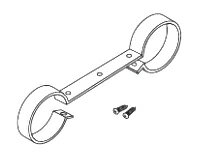 ♪ノーリツ 関連部材【0503117】給気ホース固定金具(B)