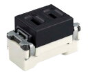 Я東芝 電設資材【NDG2111(K)】E’s配線器具 コンセント ブラック色
