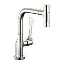 CERA/セラ 水栓金具【HG39863R】クロム キッチン用湯水混合栓(スパウト引出し手元止水タイプ) アクサーチッテリオ (旧品番 HG39863)〔EI〕