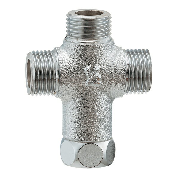 カクダイ【617-313-13】ナットつきクロス継手〔GB〕