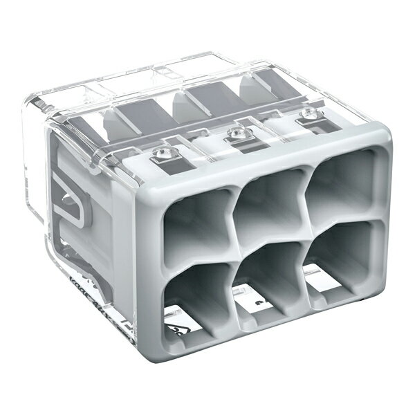 Яジャッピー/JAPPY【WGZ-6-JP 50コ】薄型差込電線コネクタ グレー