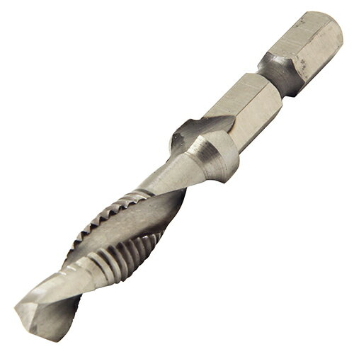 ∀藤原産業 【SK11 六角軸コンビタップドリル M8X1.25MM】六角軸コンビタップドリル (4977292314671)