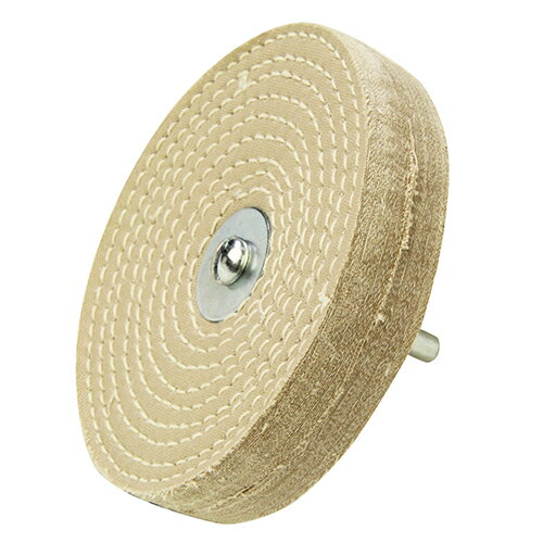 ∀藤原産業 【SK11 軸付布バフ 100MM】軸付布バフ (4977292332750)