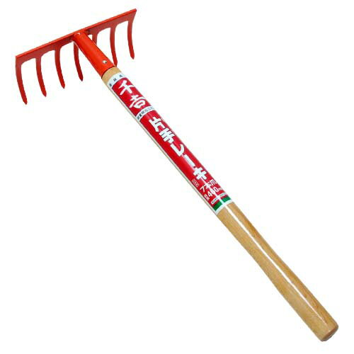 ∀藤原産業 【千吉 片手レーキ 7本爪】片手レーキ (4977292621526)