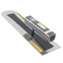 ∀藤原産業 【金長 先丸鏝本焼0.3黒塗角柄 330MM】先丸鏝 (4977292802628)