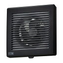 バクマ工業 【KPH-08-BK】ブラック パイプ用ファン 強制排気用 格子形(大風量形) 電源プラグ〔HI〕(2)