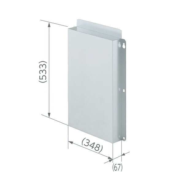 日晴金属 【CE-RZJ-BPLO】クーラーキャッチャー 防雪パネル〔HF〕