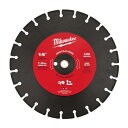 ####u.ミルウォーキー/Milwaukee 【49-93-7340】14インチ(356mm)ダイヤモンドブレード(セグメント型・ダクタイル鋳鉄用)